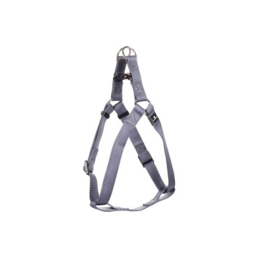 FLAMINGO HARNESS STEP&GO ZIGGI GRANITE-BLUE MEDIUM